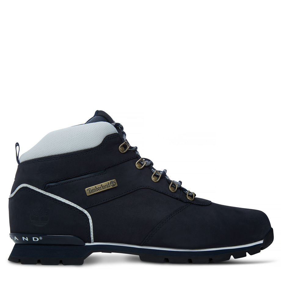 Timberland Men's Splitrock Mid Boot Navy Navy Nubuck