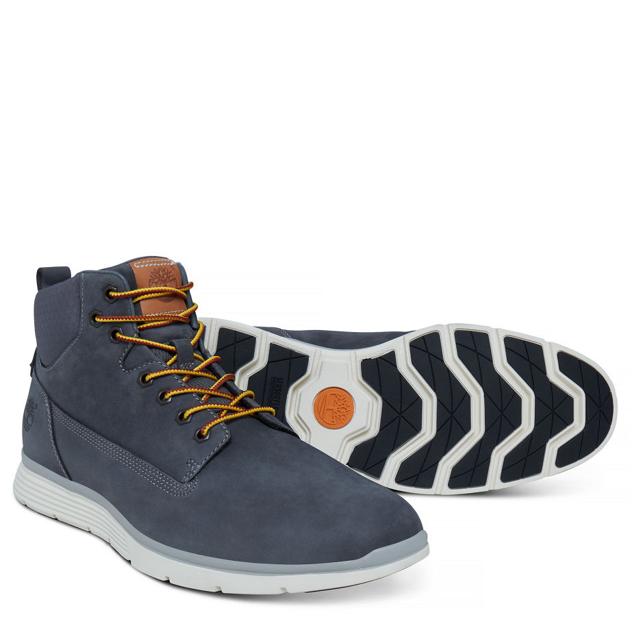 Timberland Men's Killington Chukka Sneaker Dark Grey Gunmetal Nubuck