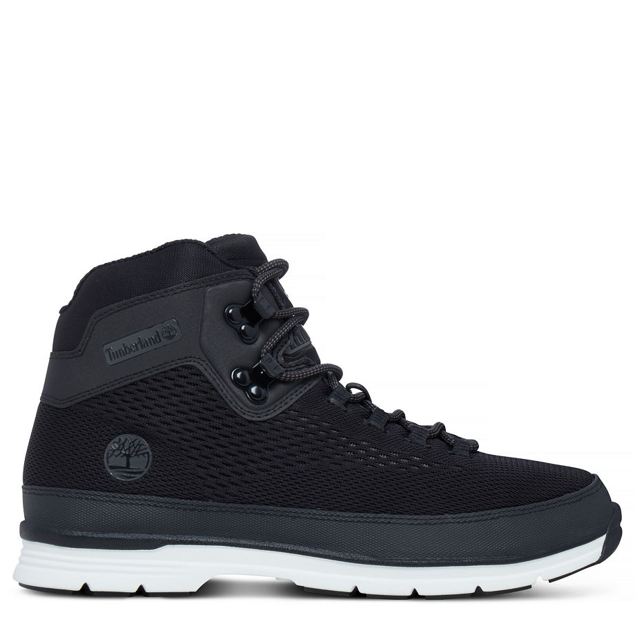 Timberland Men's Euro Hiker Spacer Boot Black Jet Black