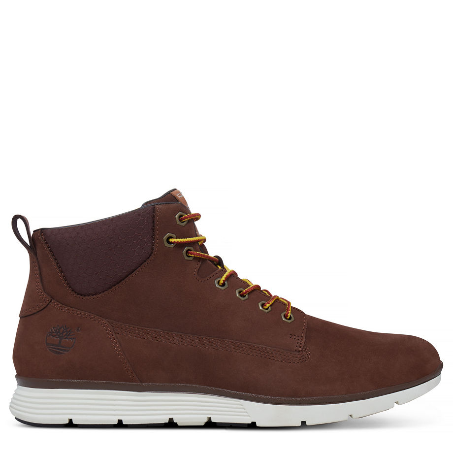 Timberland Men's Killington Chukka Sneaker Brown Potting Soil Nubuck