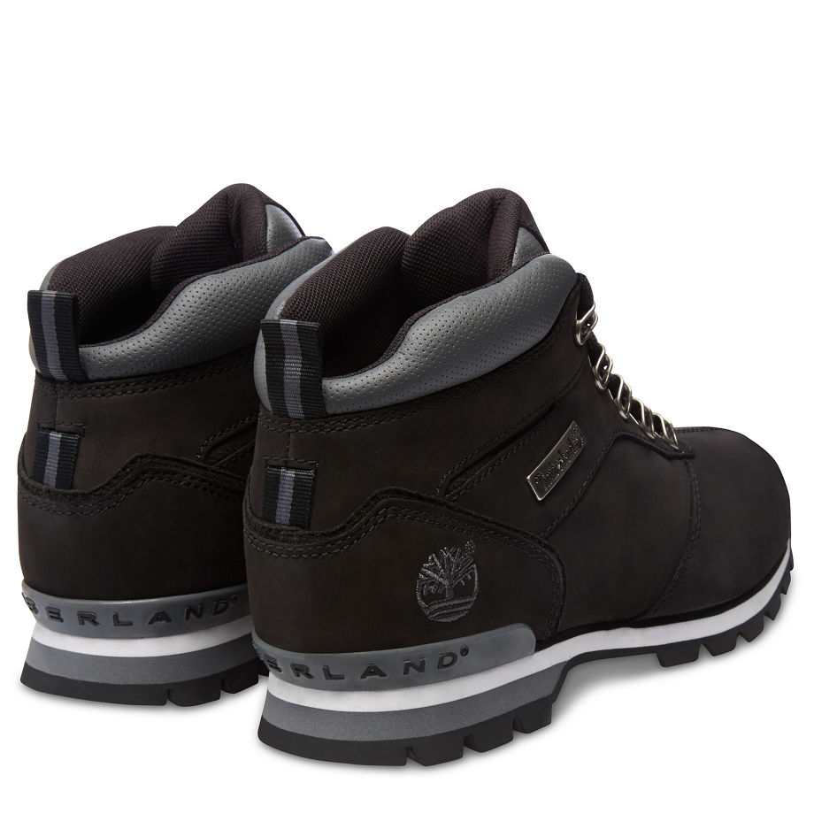 Timberland Men's Splitrock 2 Black Black Nubuck
