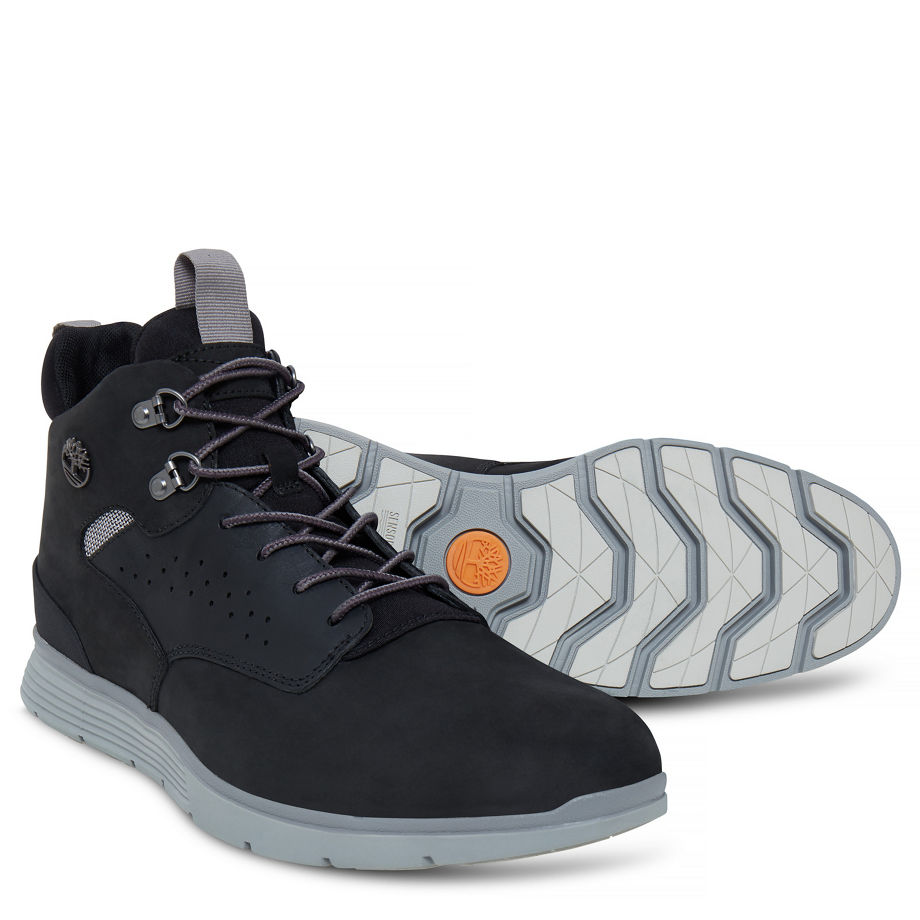 Timberland Men's Killington Hiker Chukka Black Black Nubuck