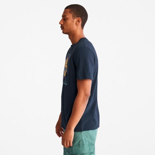 Timberland Men's Logo Slub T-Shirt