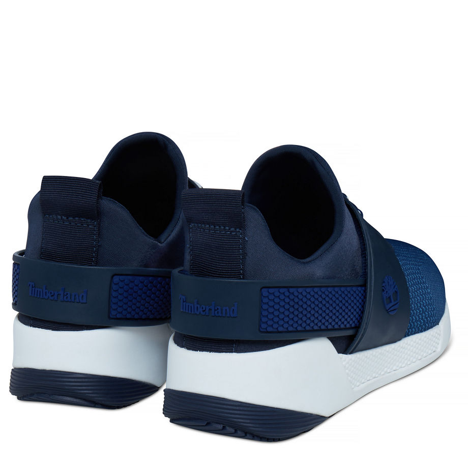 Timberland Women's Kiri Up Knit Sneaker Navy/Black Total Eclipse