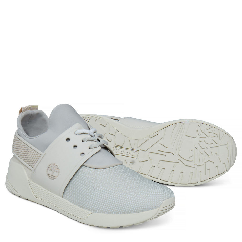Timberland Women's Kiri Up Knit Sneaker Oat colour Oatmeal