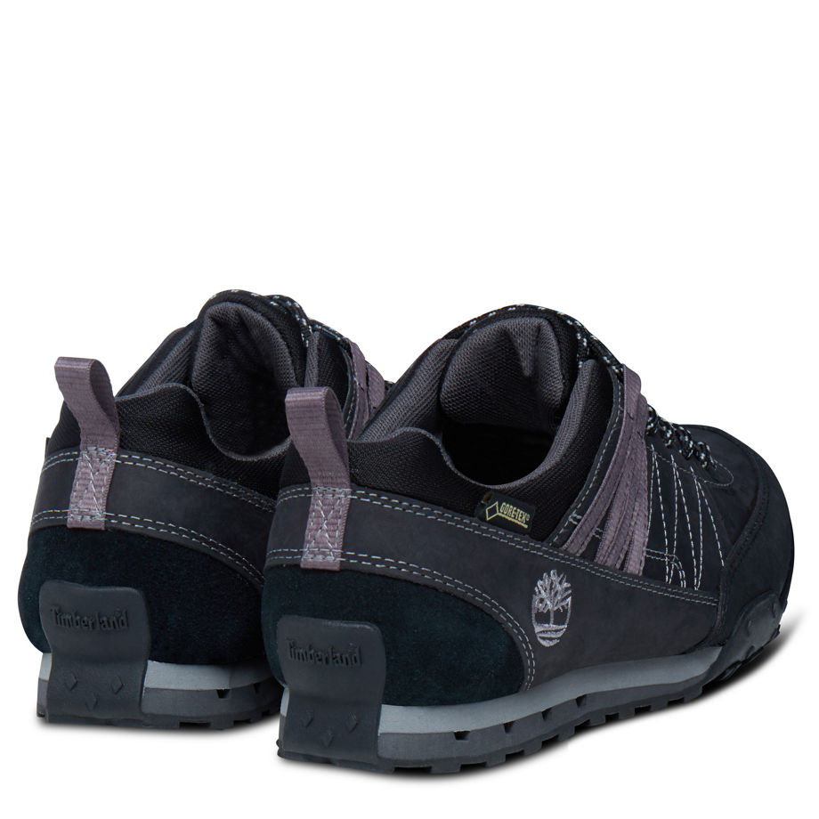 Timberland Men's Greeley GORE-TEX® Low Black Black Connection Full Grain