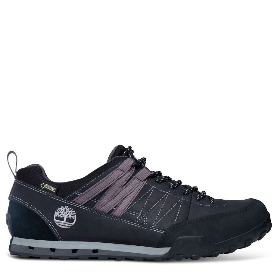 Timberland Men's Greeley GORE-TEX® Low Black Black Connection Full Grain
