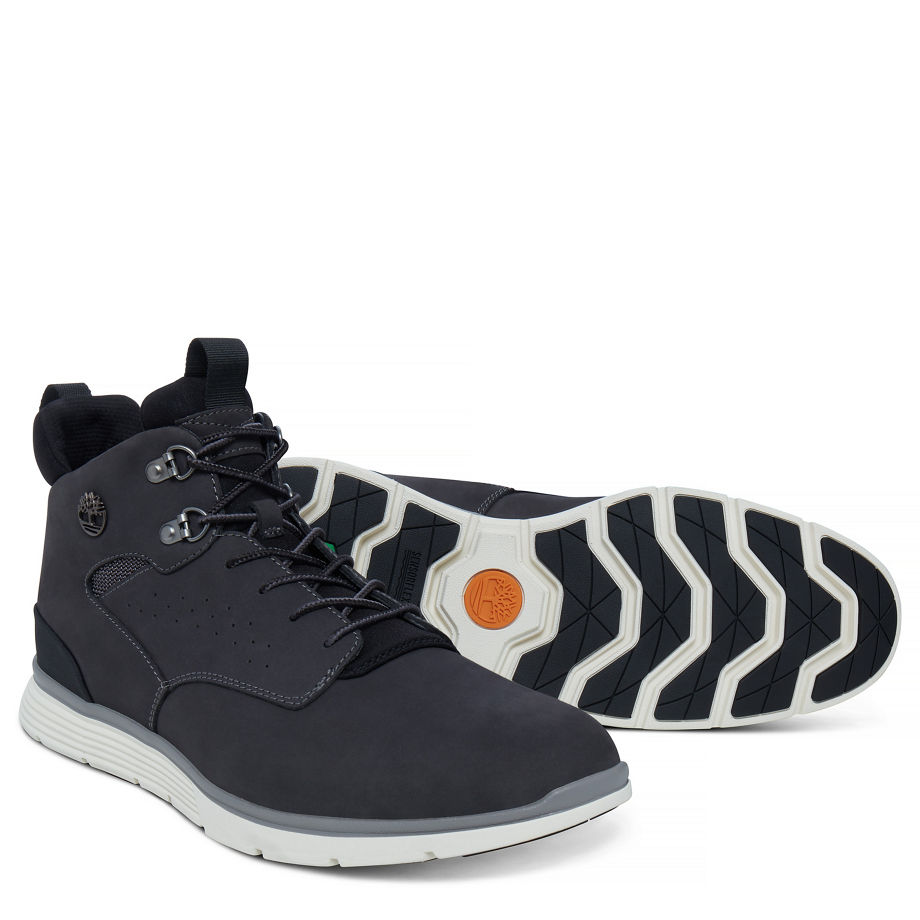 Timberland Men's Killington Hiker Chukka Dark Grey Forged Iron Nubuck