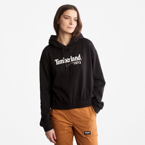 Timberland Women's Relaxed-Fit Logo Hoodie