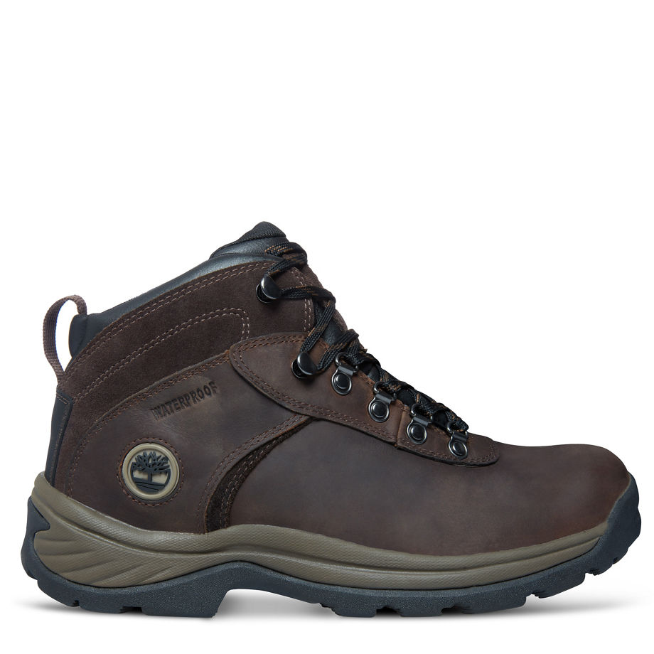 Timberland Men's Flume Mid Boot Dark Brown Dark Brown