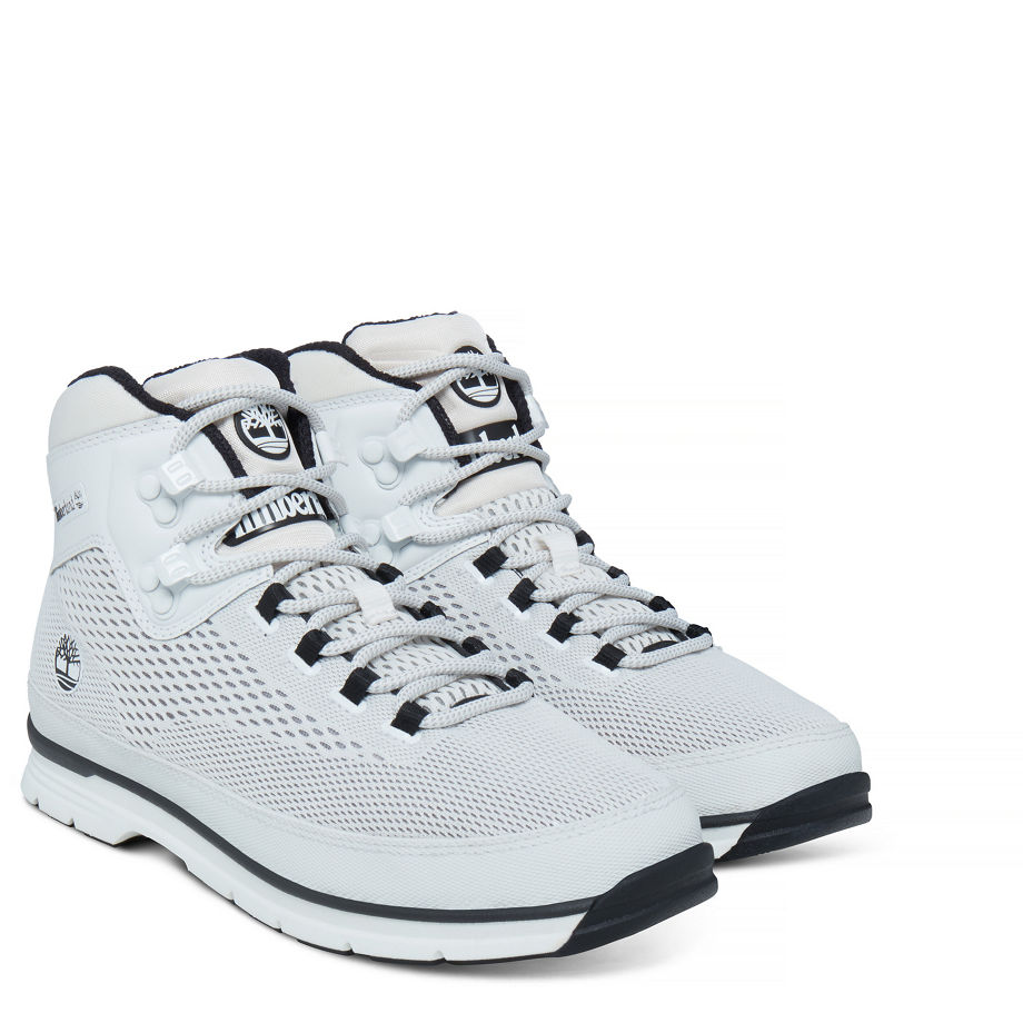 Timberland Men's Euro Hiker Spacer Boot White White