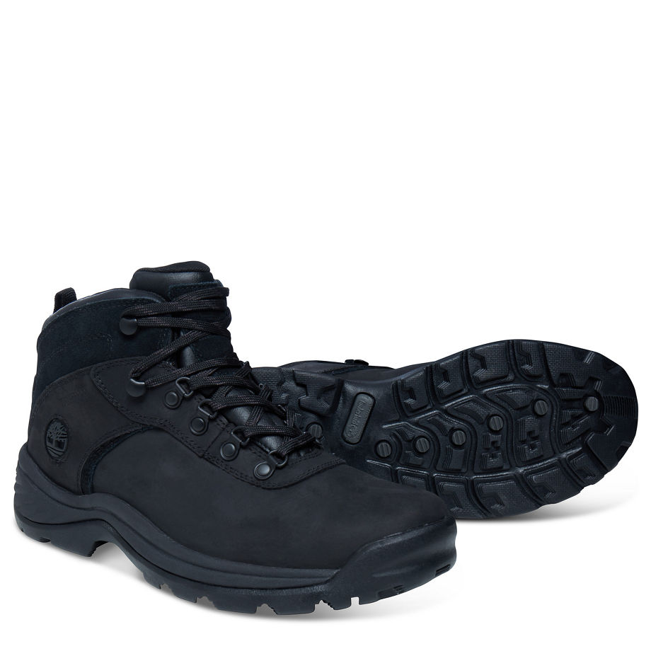 Timberland Men's Flume Mid Boot Black Black