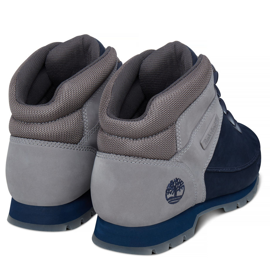 Timberland Men's Euro Sprint Hiker Boot Navy/Grey Navy/Grey