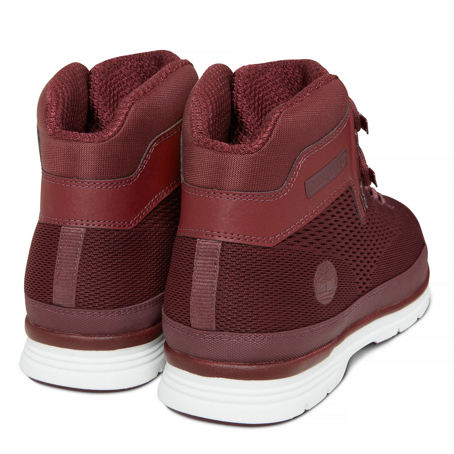 Timberland Men's Euro Hiker Spacer Boot Dark Red Dark Red