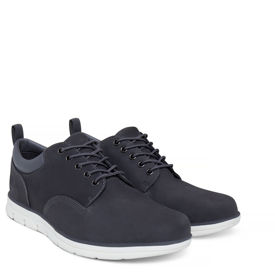 Timberland Men's Bradstreet Oxford Slate Grey Forged Iron Nubuck
