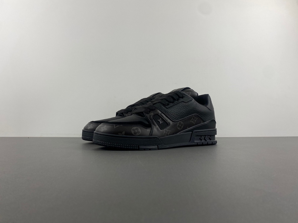 Top Batch Louis Vuitton LV trainer Black