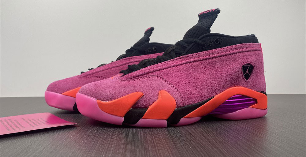 Jordan 14 Retro Low Shocking Pink (W)