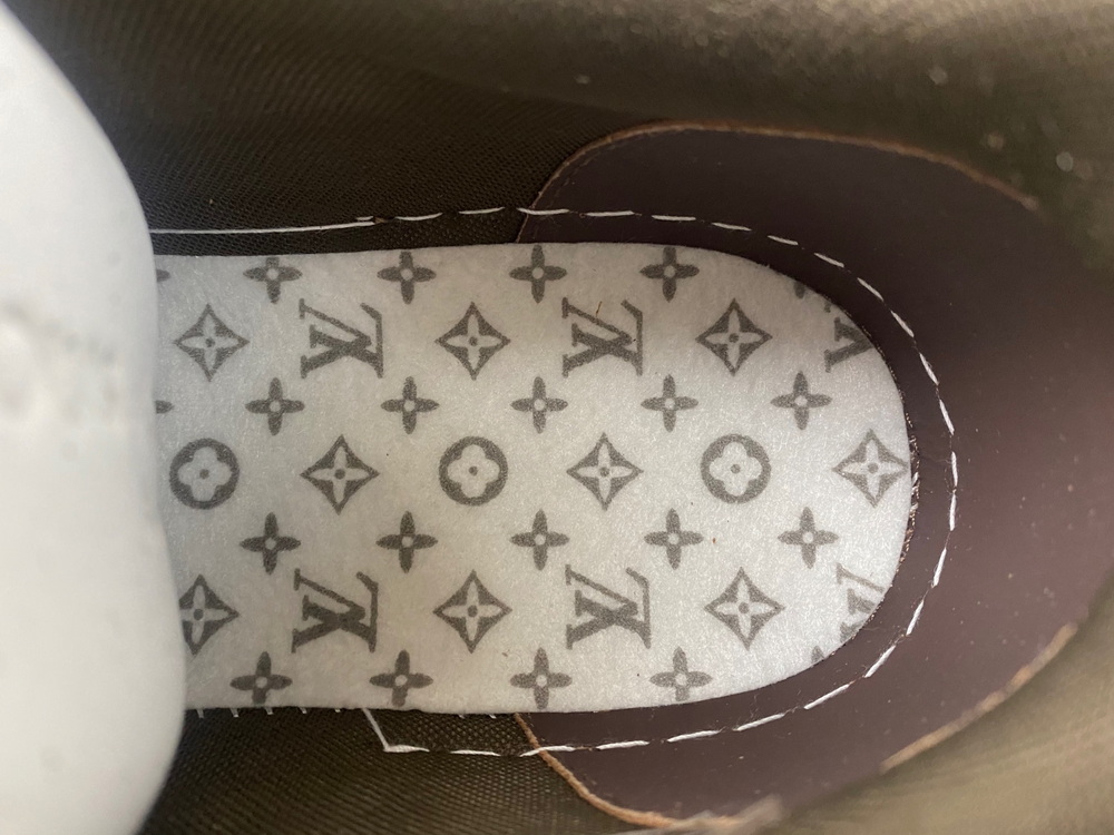 X2 Batch Louis Vuitton LV trainer Coffee White