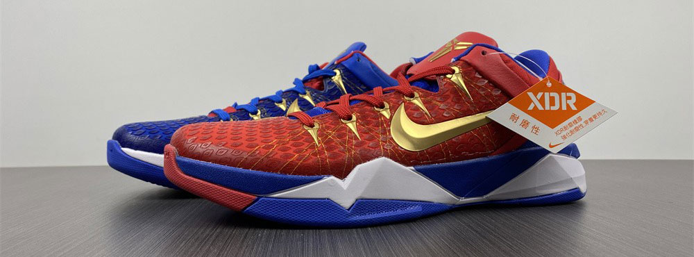 Nike Zoom Kobe 7 VII Red Royal Blue
