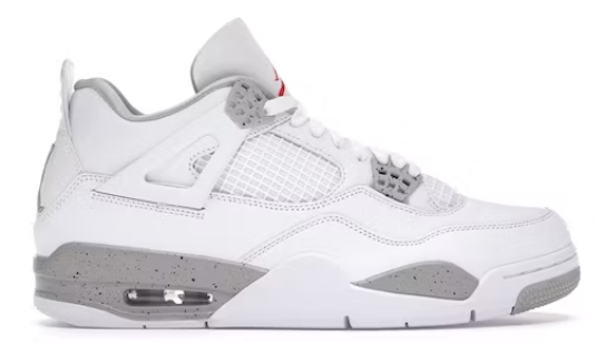Get Batch Jordan 4 Retro White Oreo (2021)