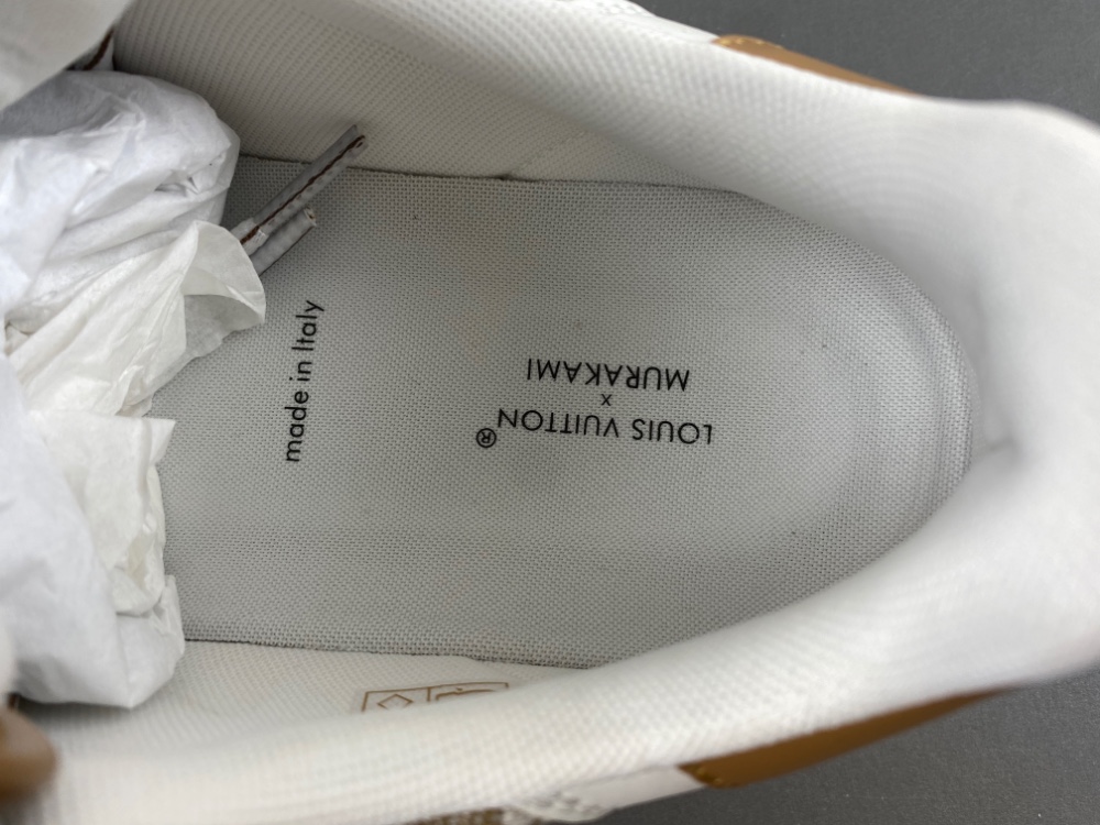 X2 Batch Louis Vuitton LV trainer White