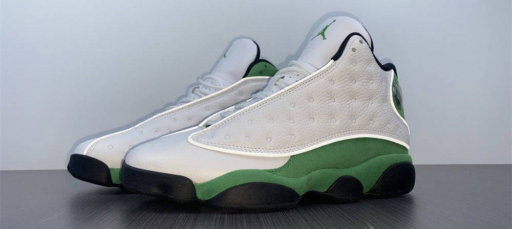 Jordan 13 Retro White Lucky Green