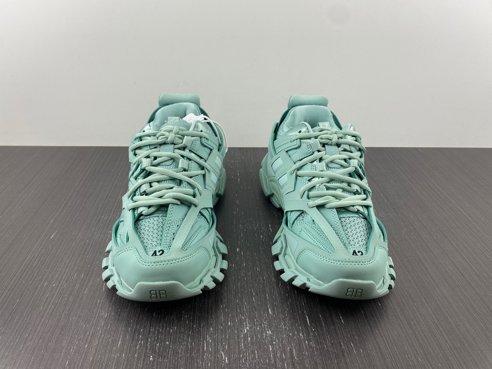 Balenciaga Track 3.0 Sneaker Recycled Sole In Green