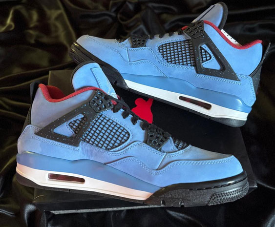 LJR batch Air Jordan 4 Retro Travis Scott Cactus Jack