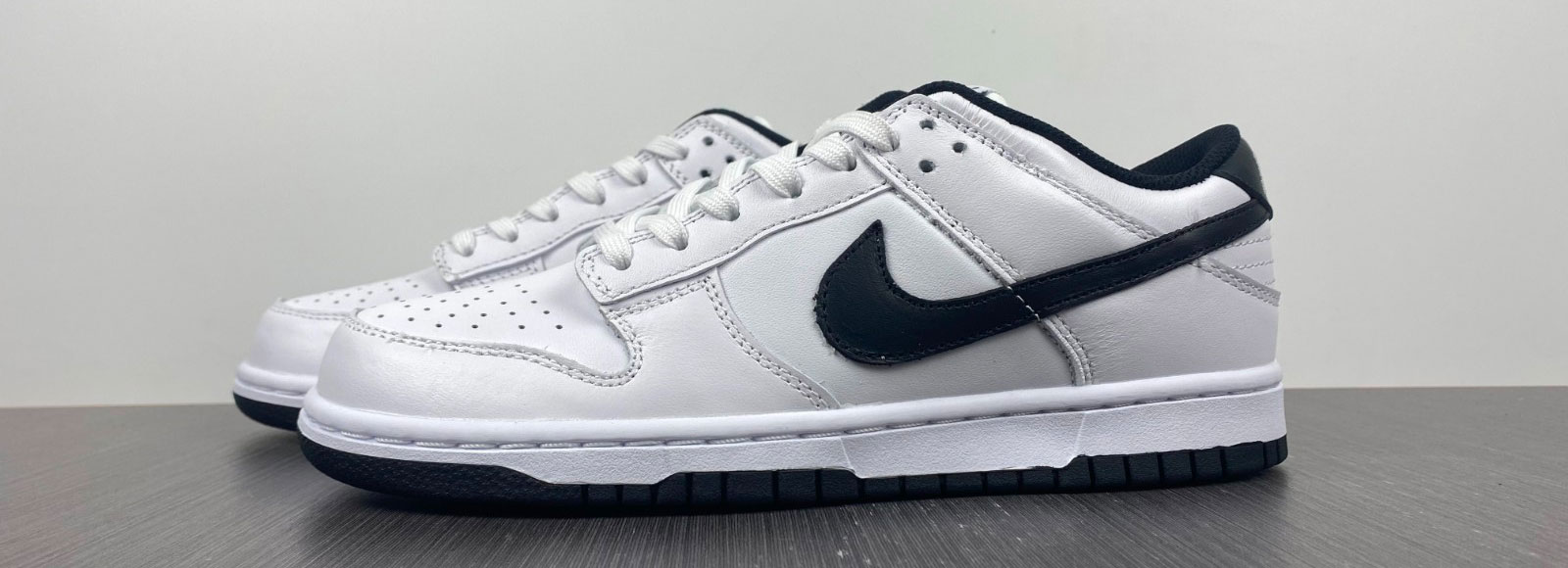 Nike Dunk Low white and black 2022