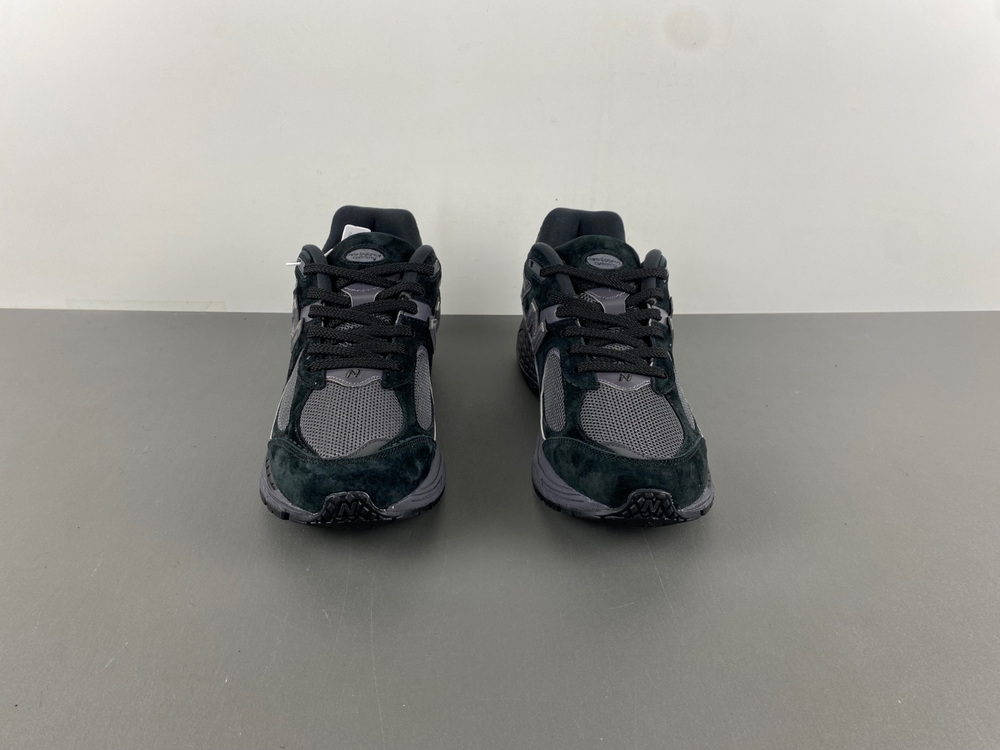 New Balance 2002R Black Dark Grey