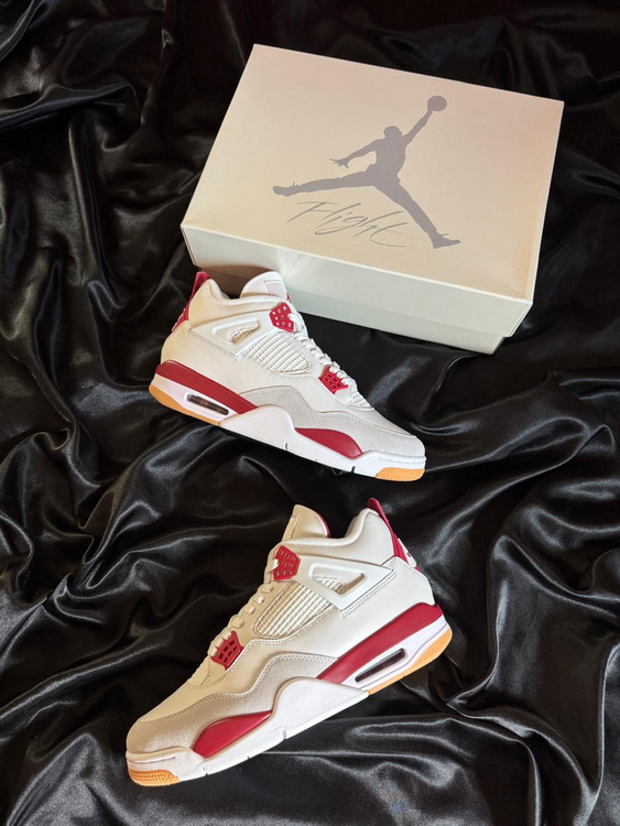 GX batch Air Jordan 4 Retro SB Varsity Red AJ4 Biggest 14