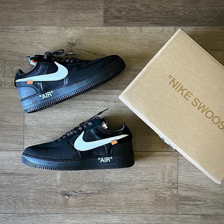 @OWF Nike Air Force 1 Low Off-White Black White