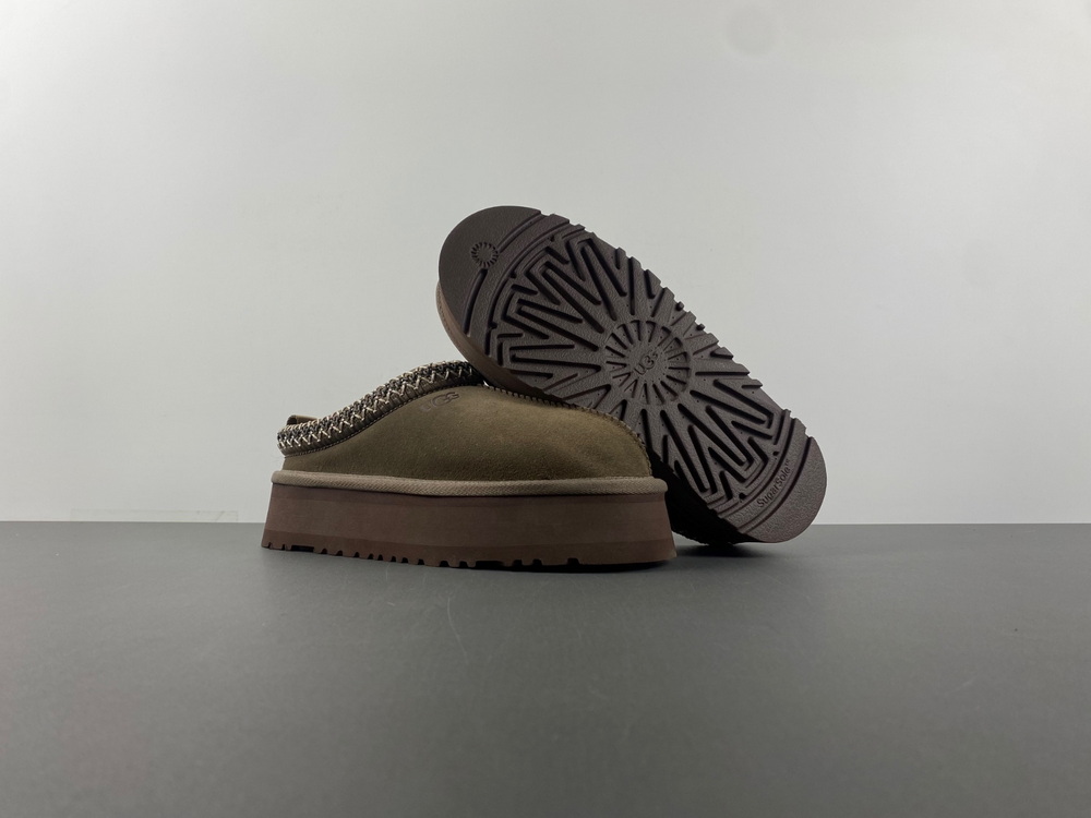 UGG Tazz Slipper Black/Chestnut/Chocolate/Mustard Seed(W)