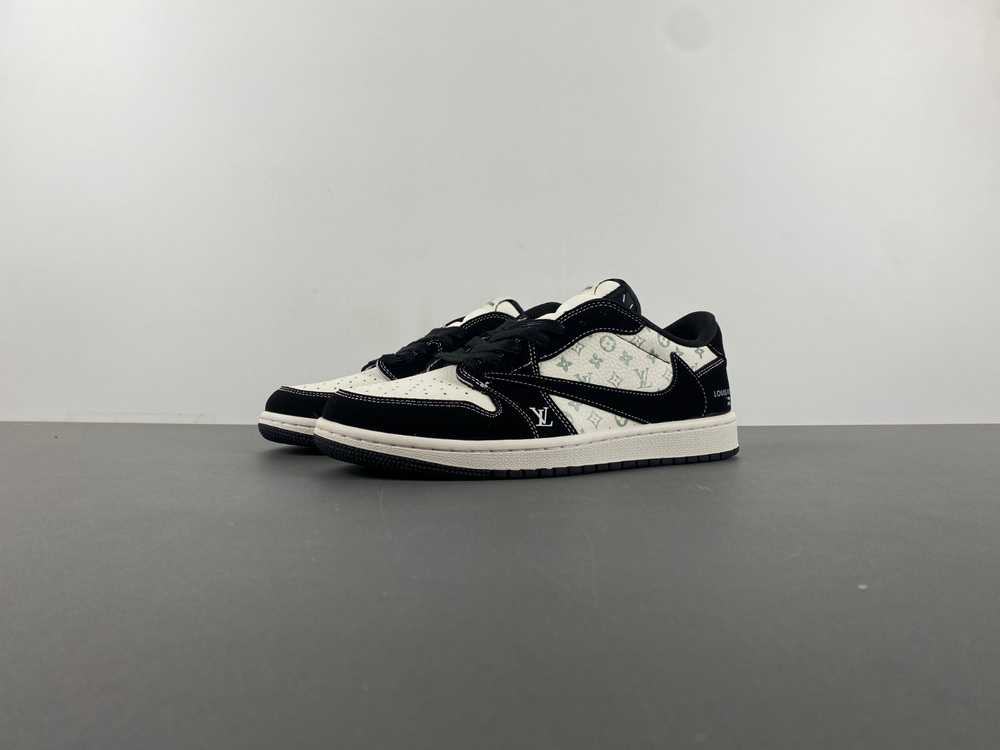 Travis Scott x Fragment Design x Air Jordan 1 Low OG SP LV Black