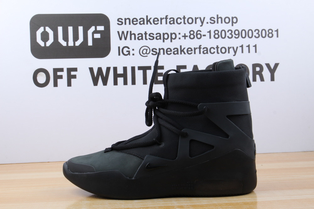 @OWF Nike Air Fear of God 1 Triple Black