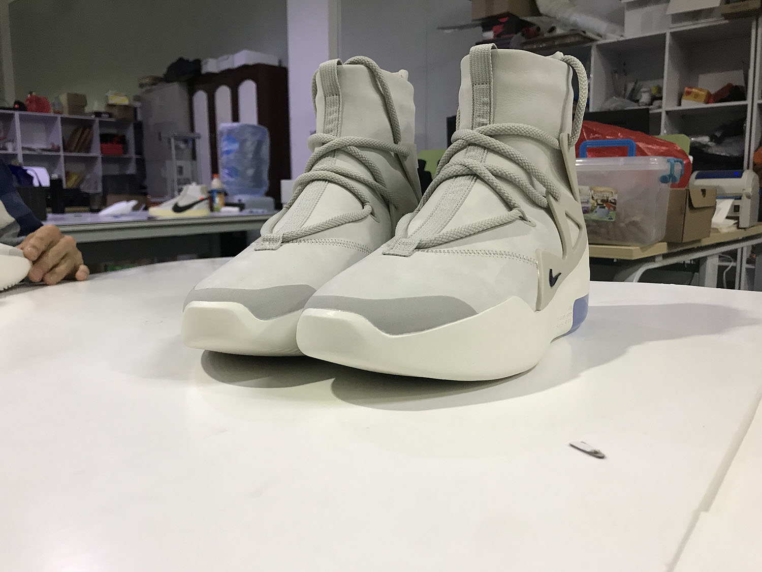 @OWF Nike Air Fear Of God 1 Light Bone