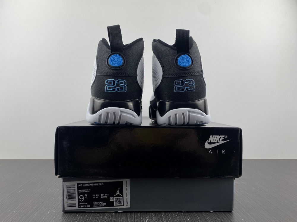 Jordan 9 Retro University Blue