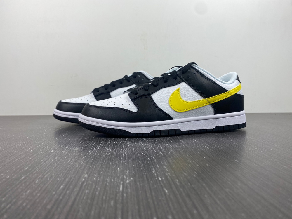 Nike Dunk Low Black Opti Yellow