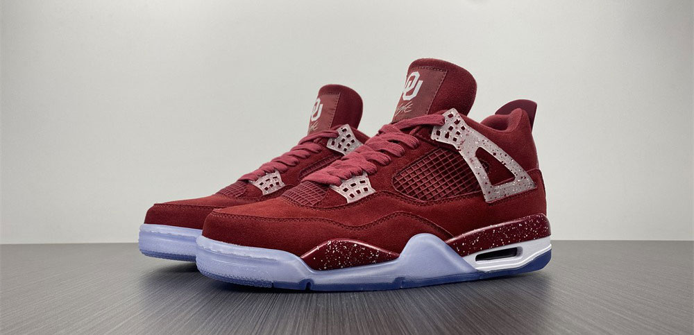 Air Jordans 4 Retro Oklahoma Sooners