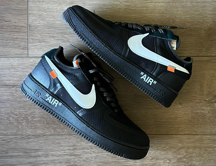 @OWF Nike Air Force 1 Low Off-White Black White