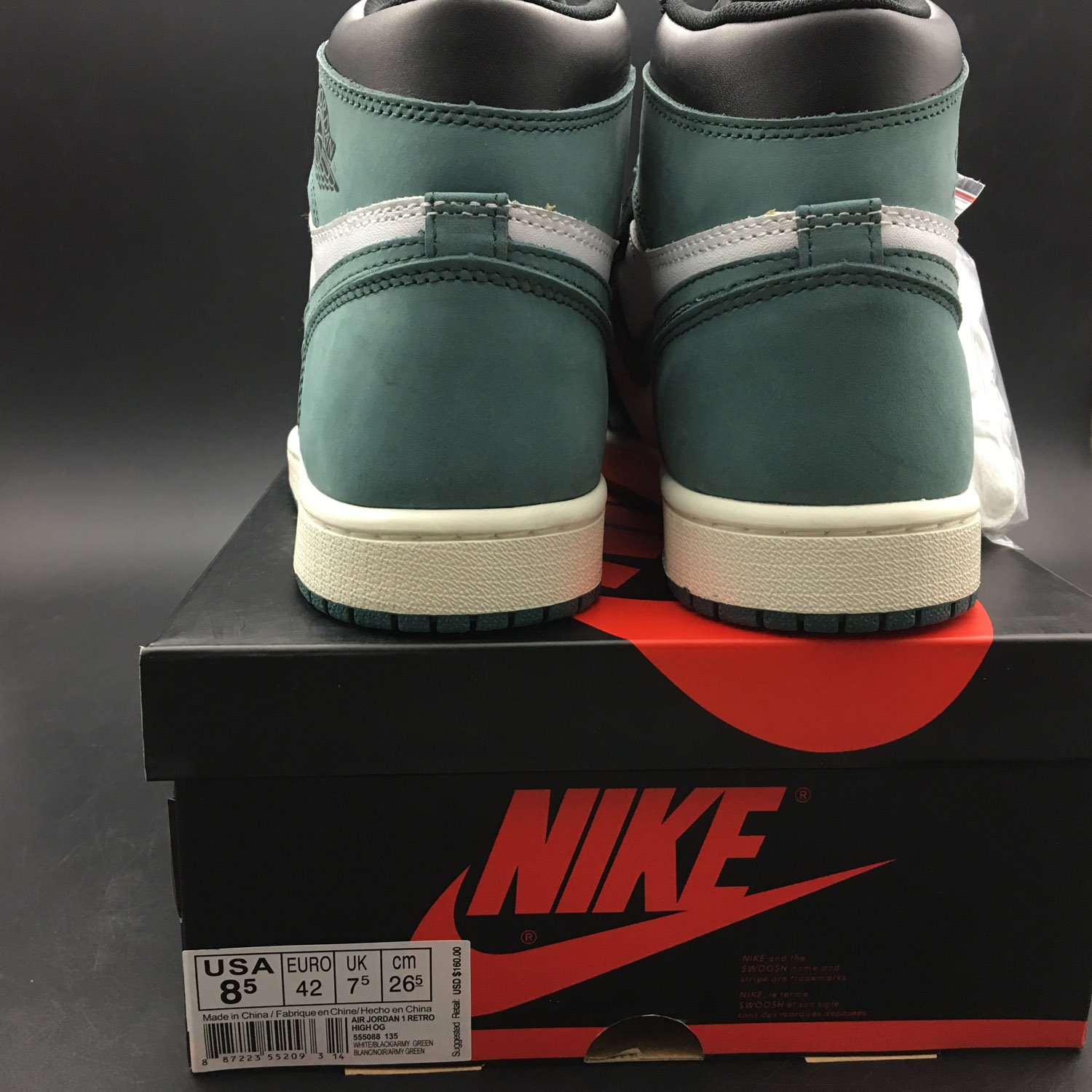 Air Jordan 1 Retro High Clay Green