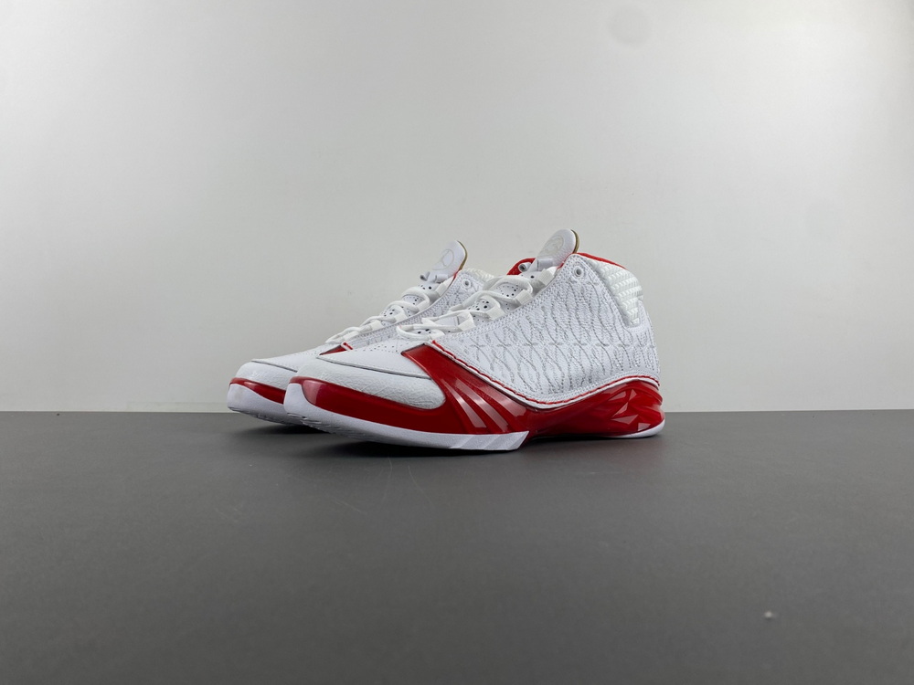 Jordan 23 White Varsity Red