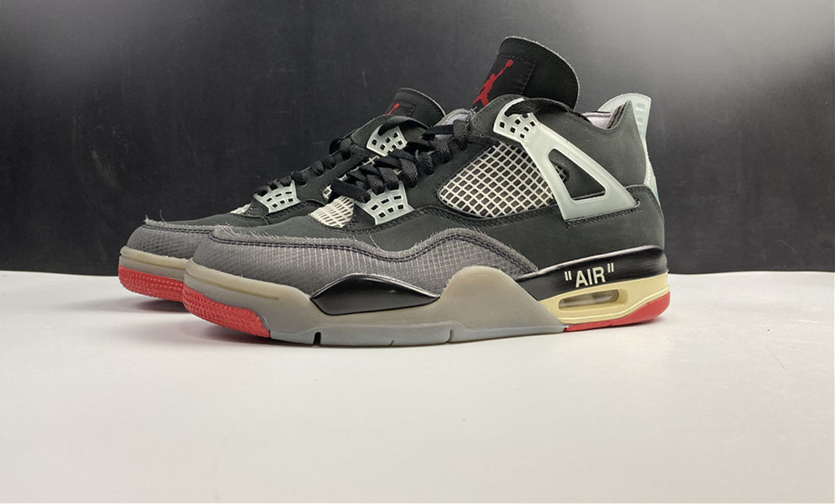 Air Jordan 4 off white bred