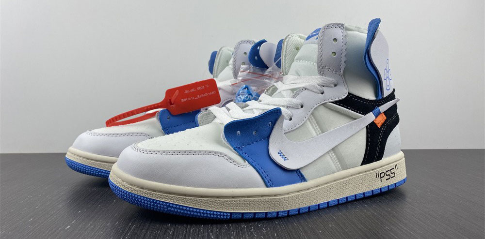 OFF-WHITE x Air Jordan 1 AQ0818-168