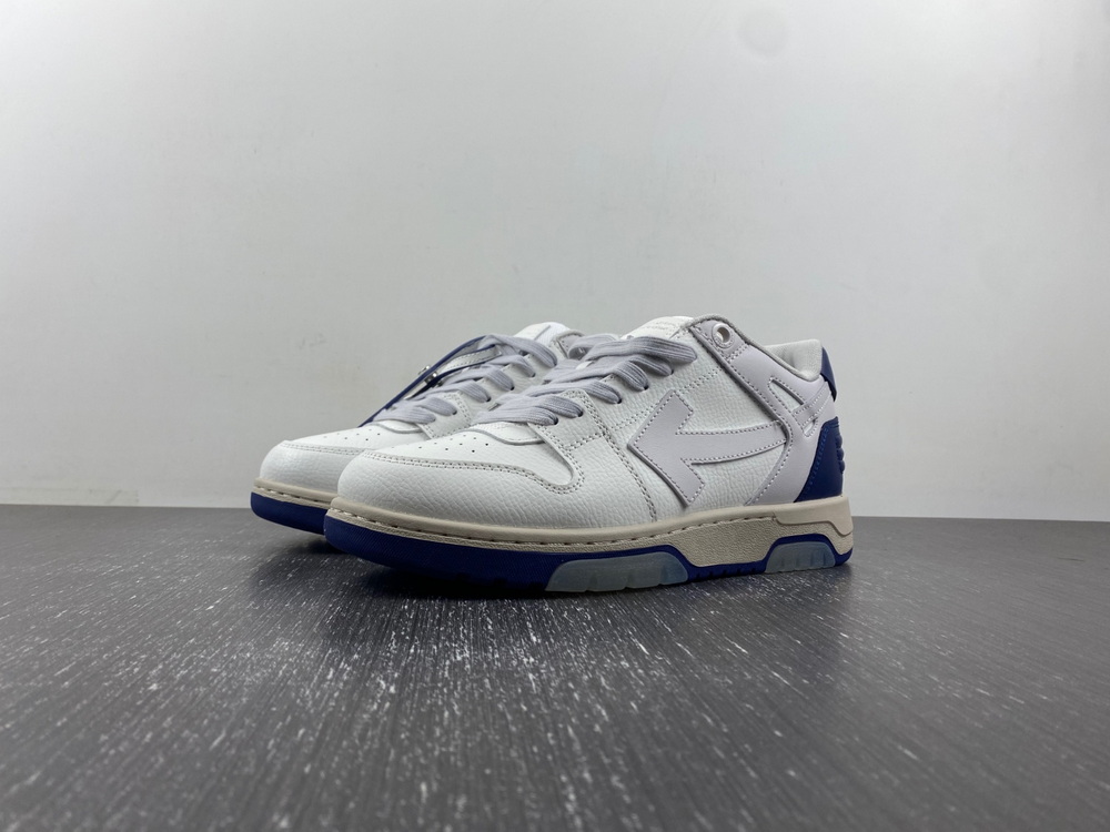 OFF-WHITE Out Of Office OOO Low White Navy