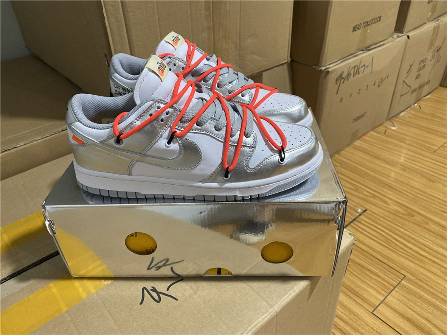Off White Nike Dunk Low Lthr OW
