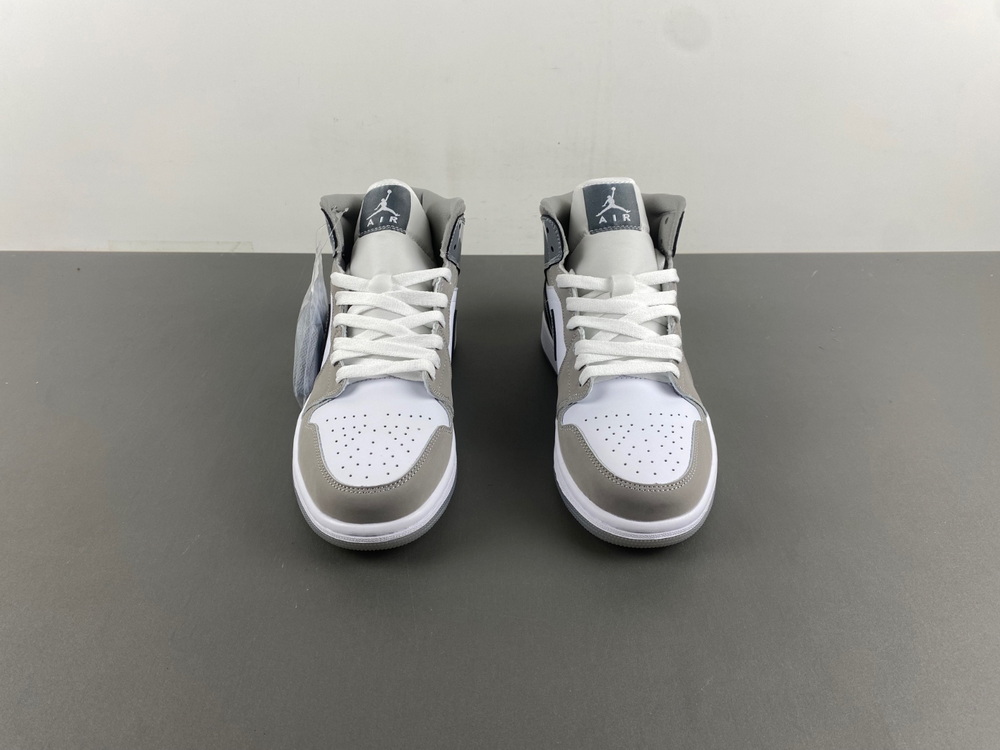 Jordan 1 Mid SE White Medium Grey Cool Grey