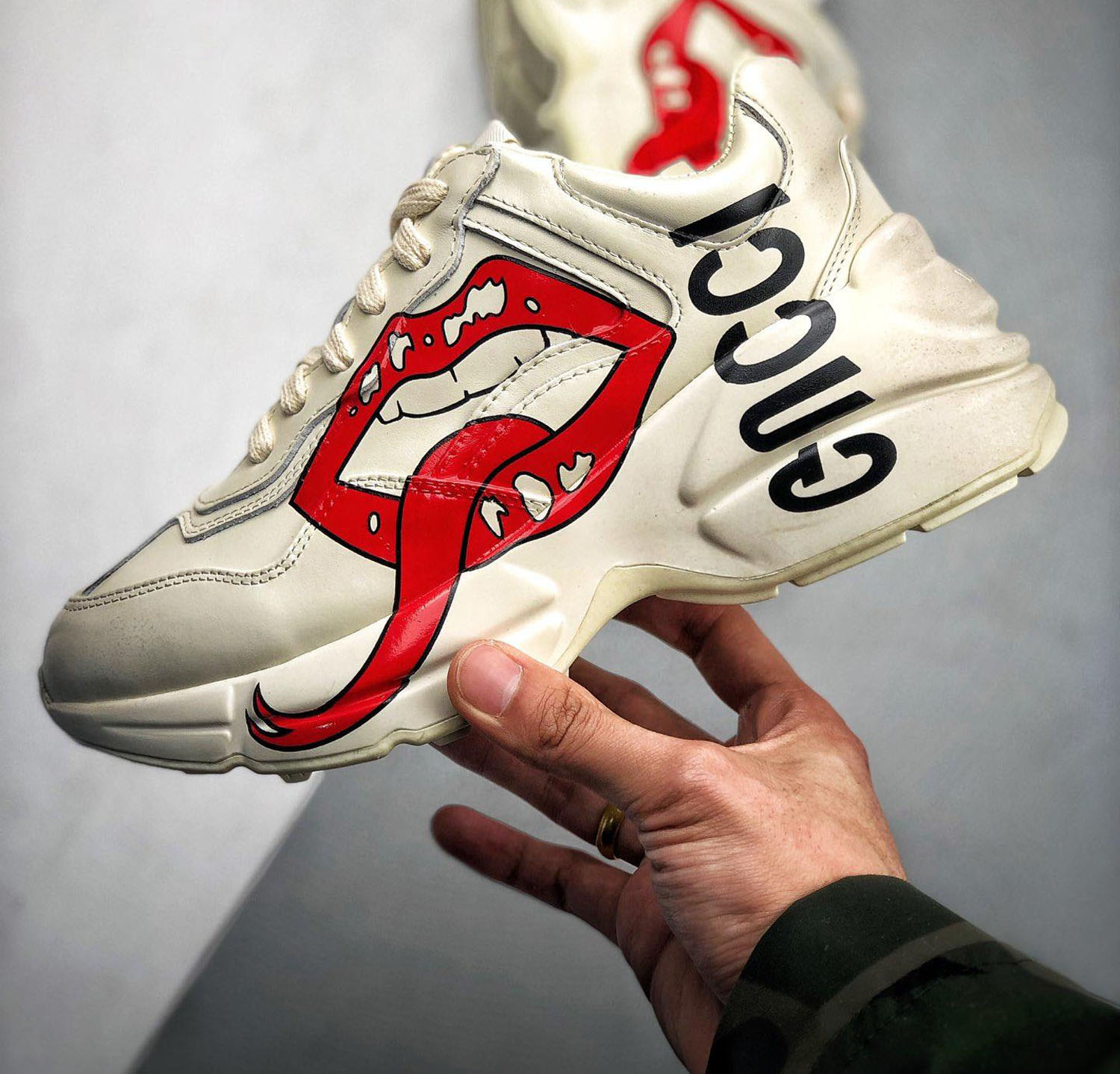 Gucci Rhyton Vintage Trainer Sneaker