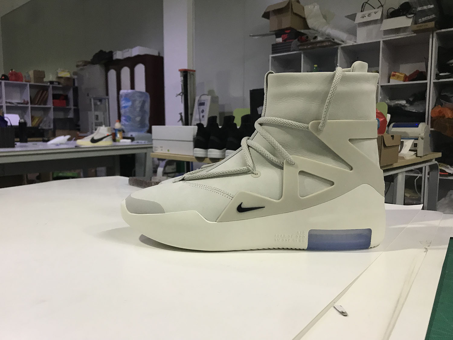 @OWF Nike Air Fear Of God 1 Light Bone