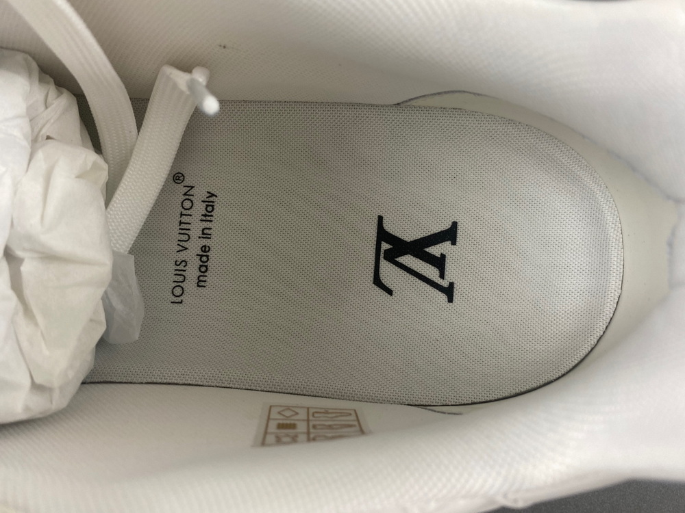 X2 Batch Louis Vuitton LV trainer White Gray